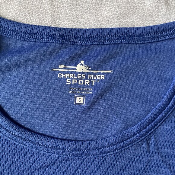 Rockhurst University Spirit Squad Blue Performance T-Shirt By Charles River Spor - Picture 4 of 9